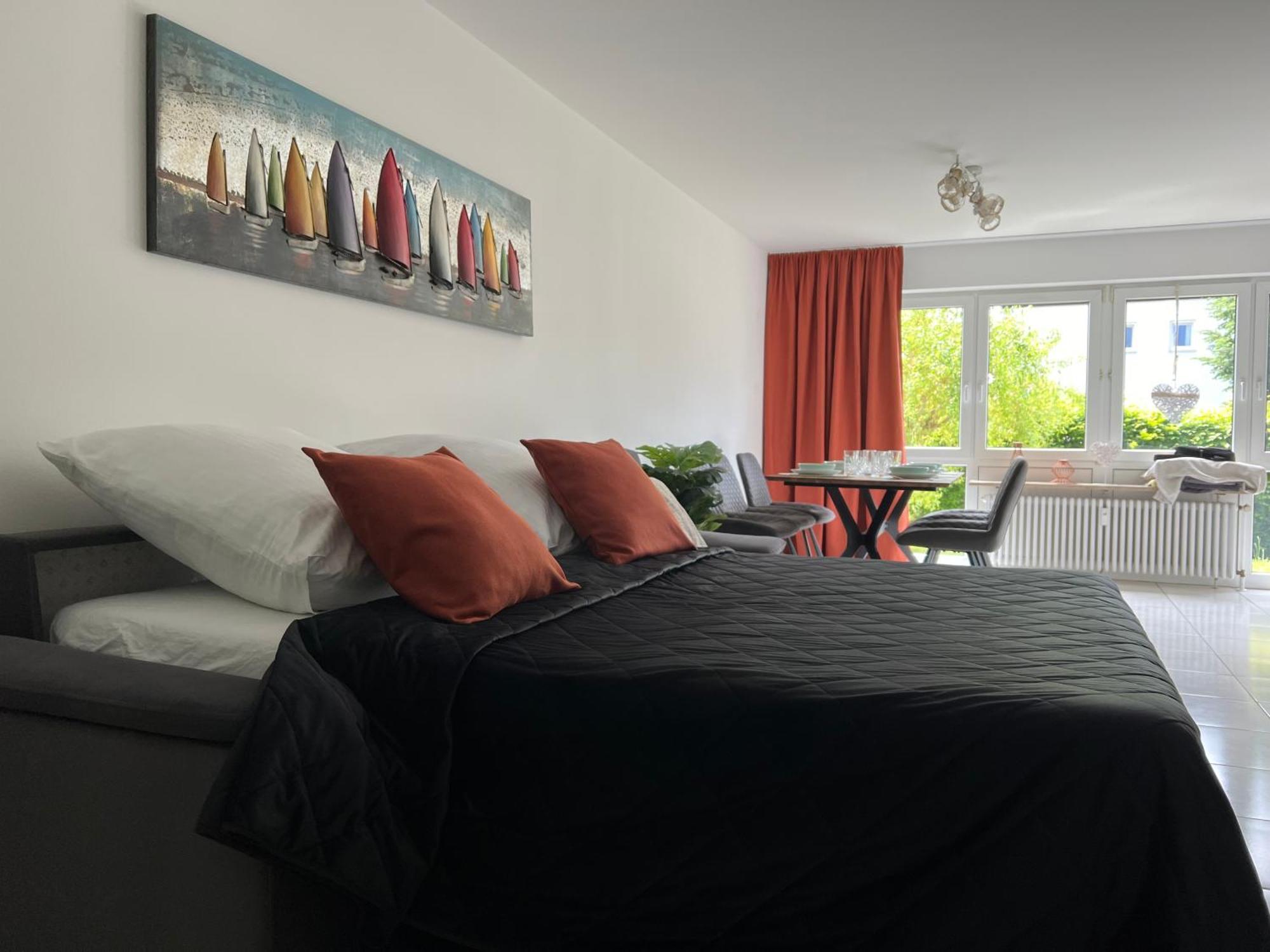 Design-terrasse-7 Personen-netflix-garage-seenah * Radolfzell am Bodensee