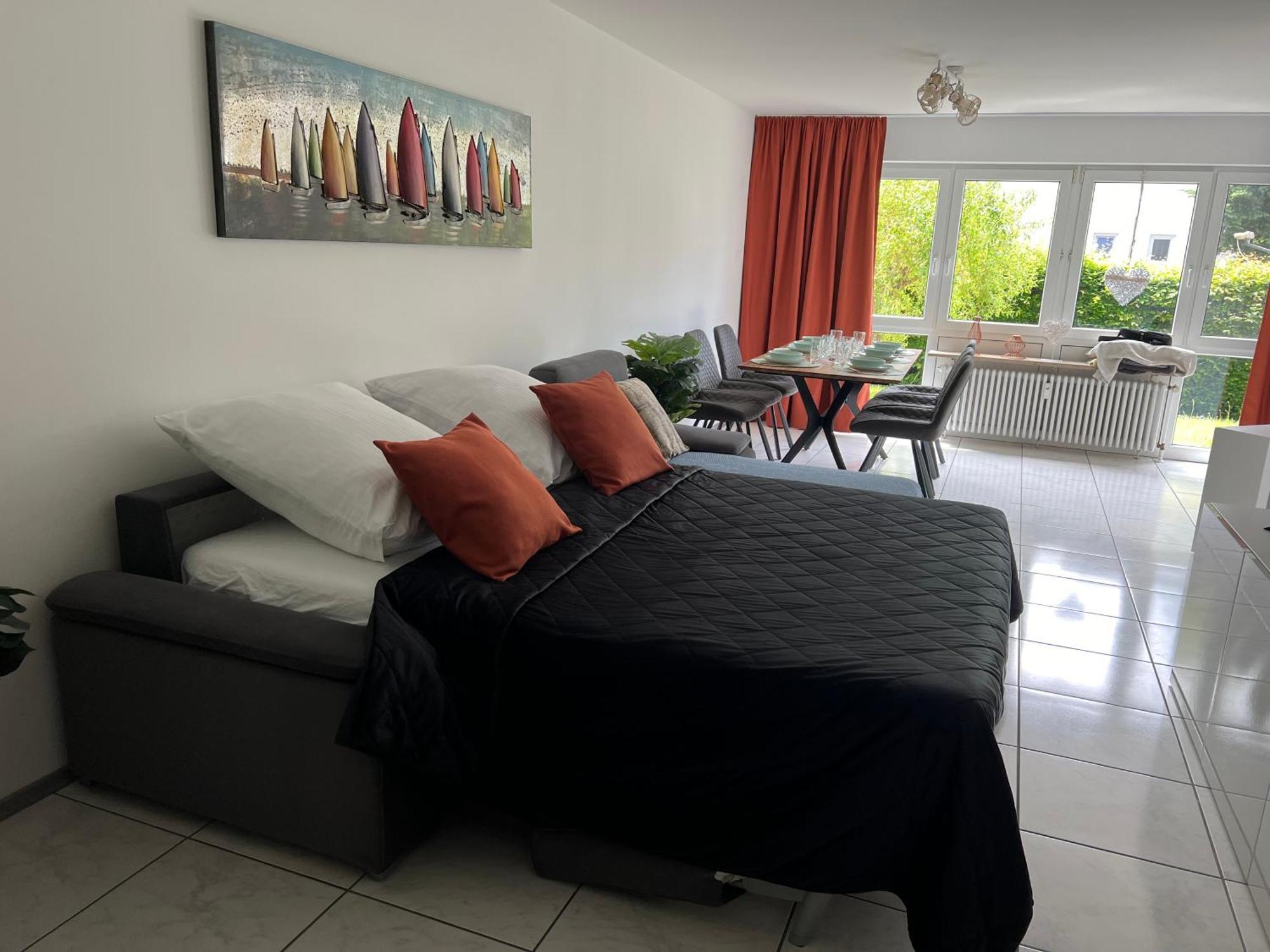 Design-terrasse-7 Personen-netflix-garage-seenah Apartment *